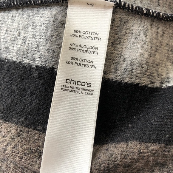 NWT Chico’s Patterned Sweater - Picture 9 of 9